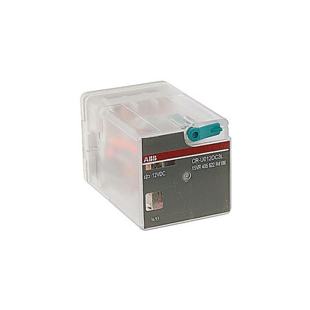 Abb INTERFACE RELAY W LED, 3 C/O CONTACTS 250V/10A, 12VDC COIL 1SVR405622R4100
